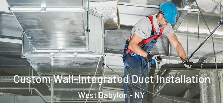  Custom Wall-Integrated Duct Installation West Babylon - NY